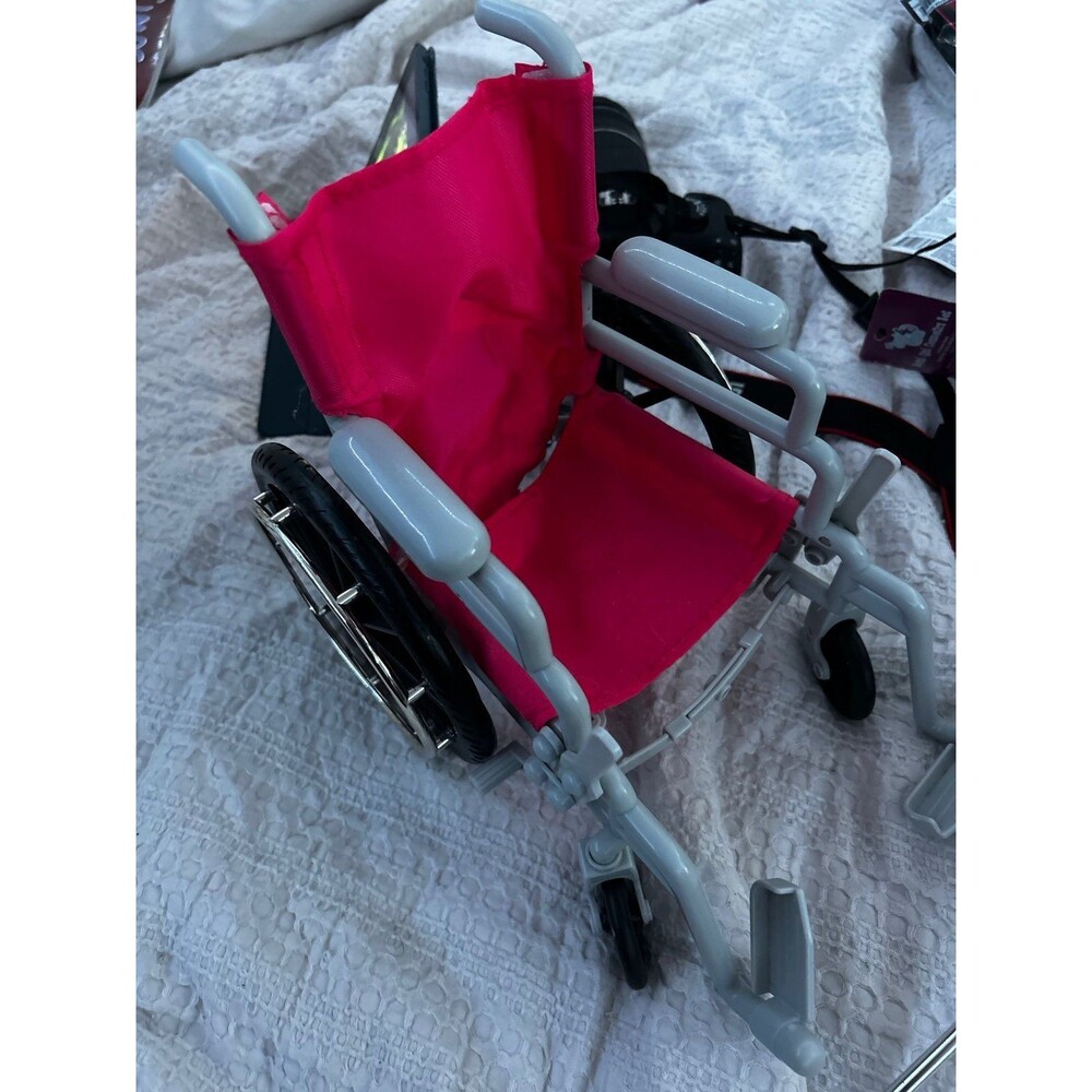 American Girl Doll Wheelchair and Crutches